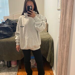 Fear of God Essentials Fleece Hoodie II Light Heather Gray